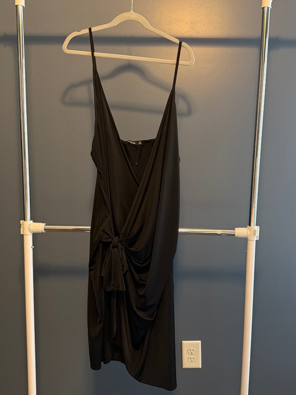 Silky Wrap Dress